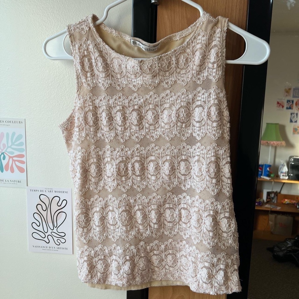 vintage dress barn embellished top - Picture 3 of 8